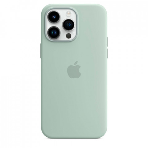 Чохол LUX Silicone Case на iPhone 14 Pro Max Succulent with MagSafe